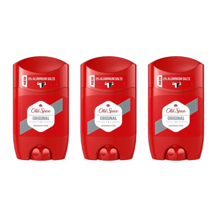 Old Spice Deodorant Stick Original 50ml - Pack of 3