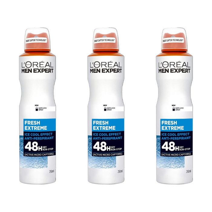 L'Oréal Men Expert Fresh Extreme 48H Anti-Perspirant Deodorant Spray 250ml
