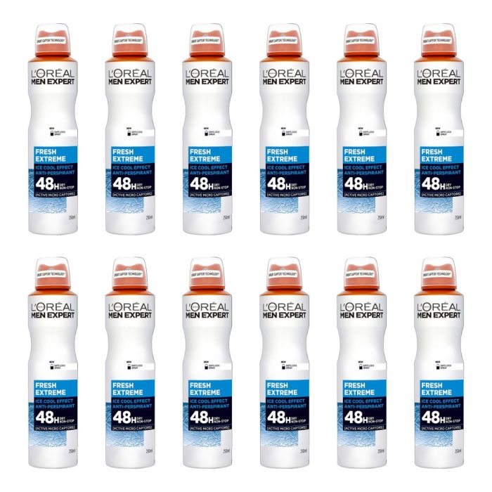 L'Oréal Men Expert Fresh Extreme 48H Anti-Perspirant Deodorant Spray 250ml
