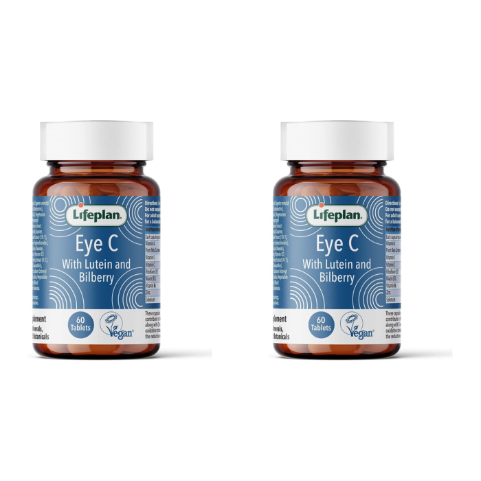 Lifeplan Eye C with Lutein, Bilberry & Zinc Capsules 60 Tablets - Pack of 2
