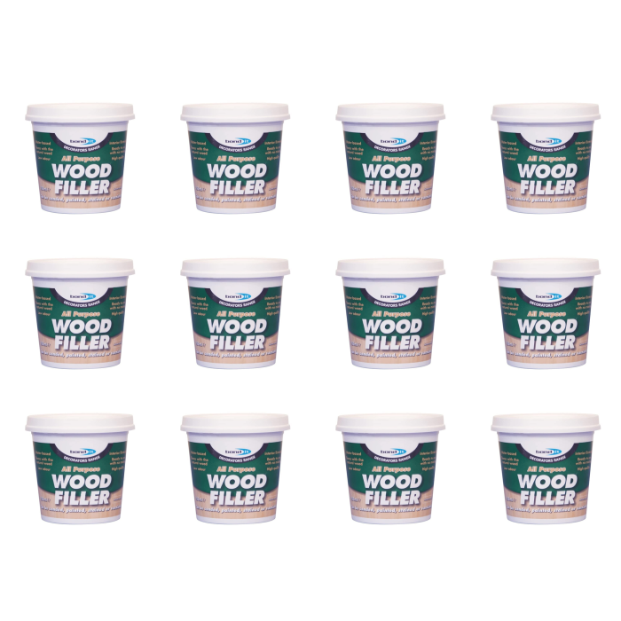 Bond It Decorators Range All Purpose Wood Filler 250ml - Pack of 12