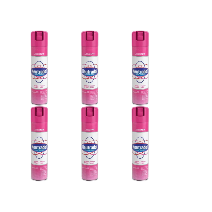 Neutradol Fresh Pink Room Spray 300ml - Pack of 6
