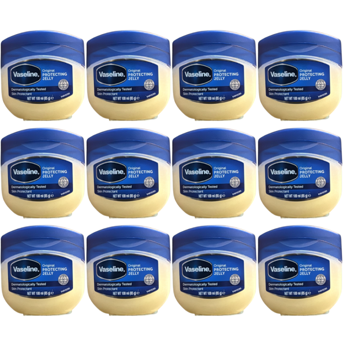 Vaseline Original Petroleum Jelly 100ml - Pack of 12