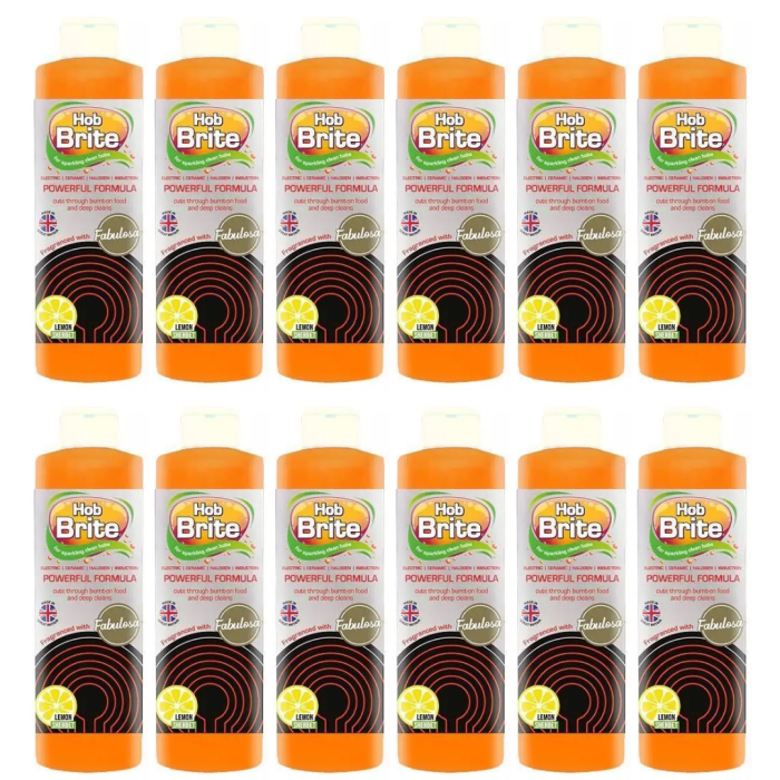Hob Brite Hob Cleaner Lemon Sherbet 250ml - Pack of 12