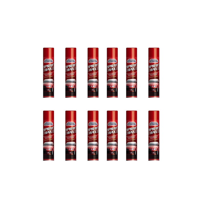 Car-Pride Spray Wax Long Lasting Showroom Finish Superfast Formula 300ml - Pack of 12