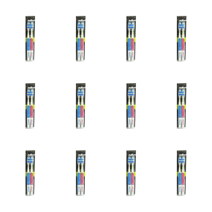 Listerine Duo Reach Interdental Medium Toothbrush - Pack of 12