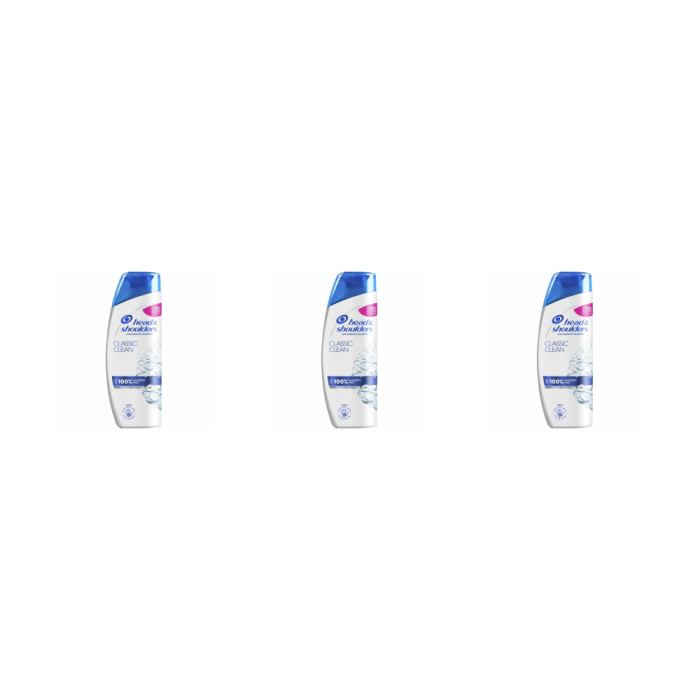 Head & Shoulders Classic Clean Anti-Dandruff Shampoo 250ml - Pack of 3