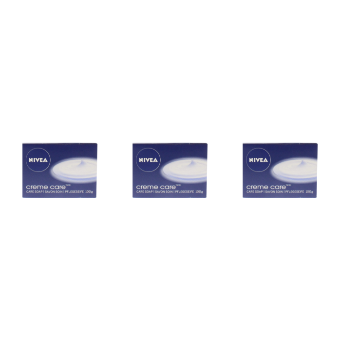 Nivea Creme Care Soft Bar Soap 100g - Pack of 3