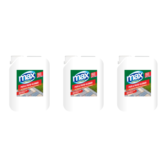 Max Outdoor Path & Patio Cleaner 2.5 Litres - Pack of 3