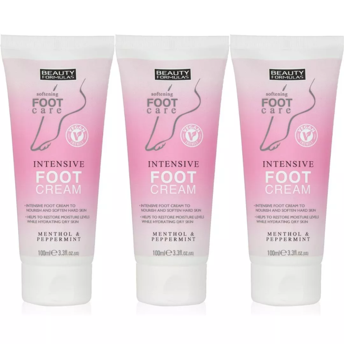 Beauty Formulas Intensive Softening Foot Care Cream 100ml 