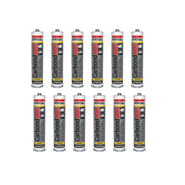 Soudal SDCB940GR 940FC Carbond Grey 310ml - Pack of 12