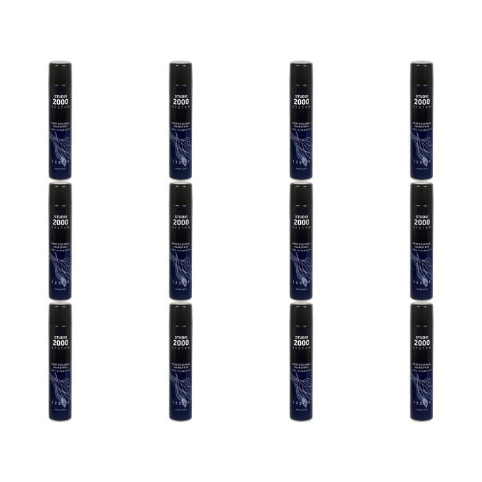 Studio 2000 Professional Hairspray Extra Hold 300ml - Pack of 12