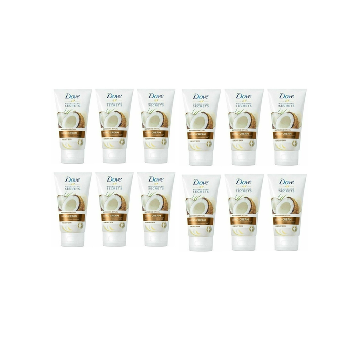 Dove Hand Cream With Coconut Oil & Almond Milk Restoring Care 75ml - Pack of 12
