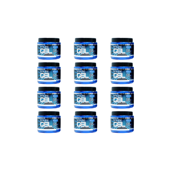 Beauty Formulas Wet Look Styling Gel for Hair 500ml- Pack of 12