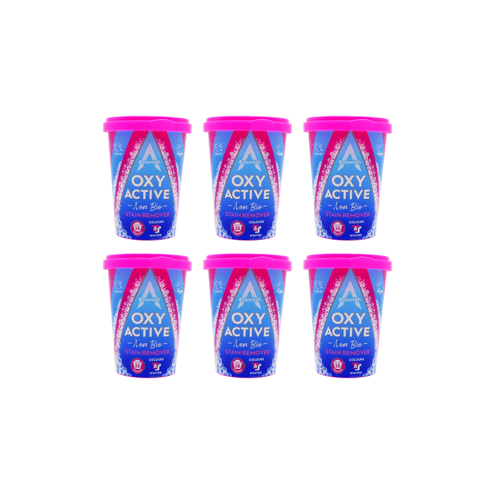 Astonish Oxy Active Non Bio Fabric Stain Remover Powder 625g