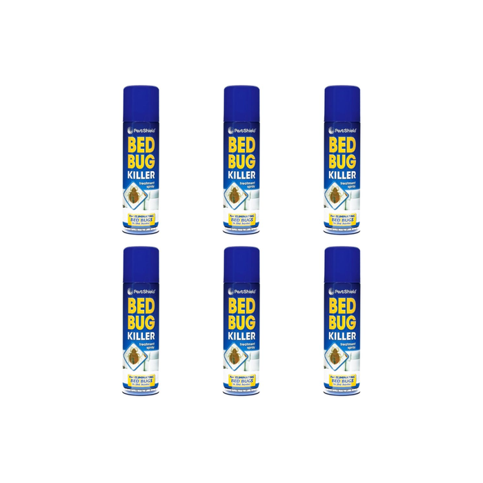 PestShield Bed Bug Killer Spray 200ml - Pack of 6