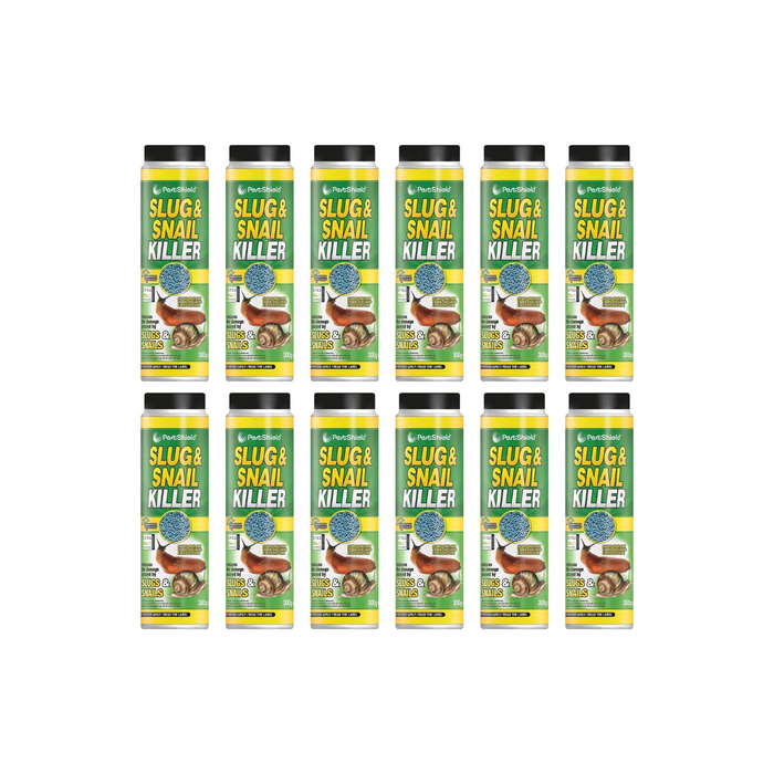 Pestshield Slug and Snail Killer pellets 300g - Pack of 12