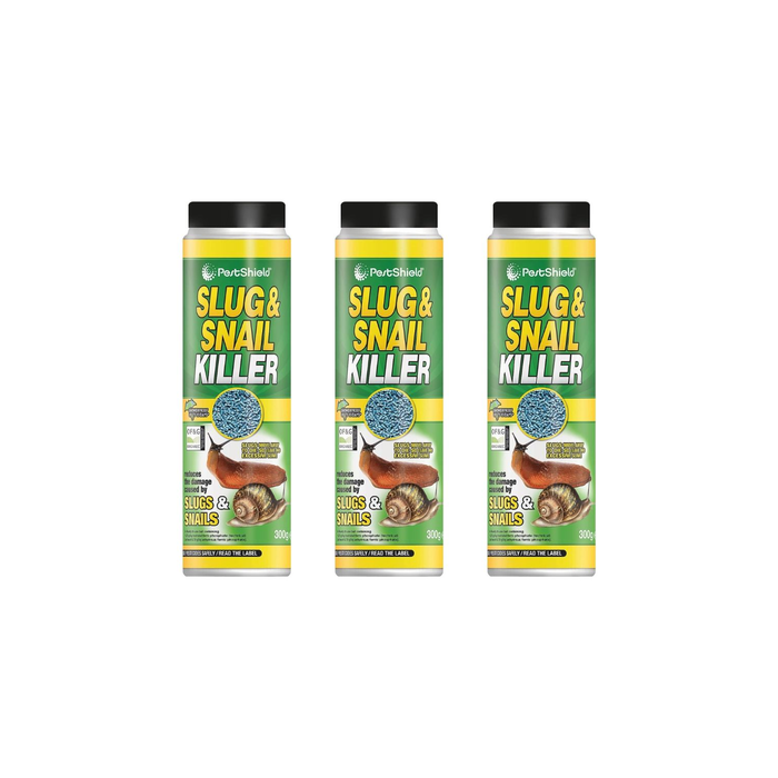 Pestshield Slug and Snail Killer pellets 300g - Pack of 3