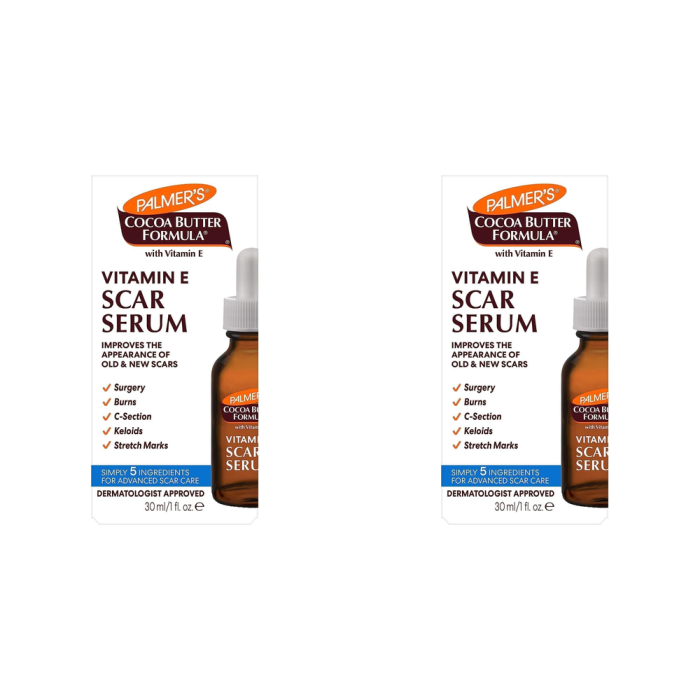 Palmers Scar Serum Vitamin E Cocoa Butter Formula 30ml - Pack of 2