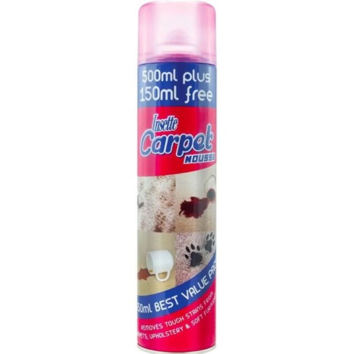 Insette Carpet Upholstery Mousse 650ml