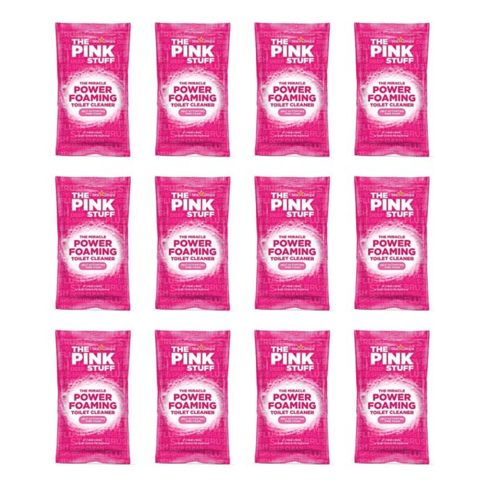 The Pink Stuff Foaming Toilet Cleaner - Pack of 12