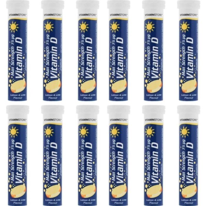 Vitamin Store Effervescent Vitamin D - Pack of 12