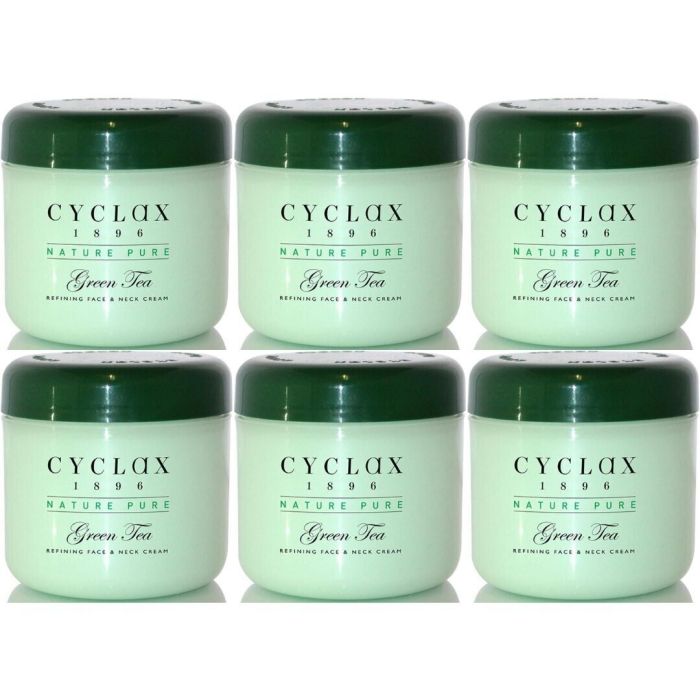 Cyclax Nature Pure Face & Neck Cream Green Tea 100ml - Pack of 6