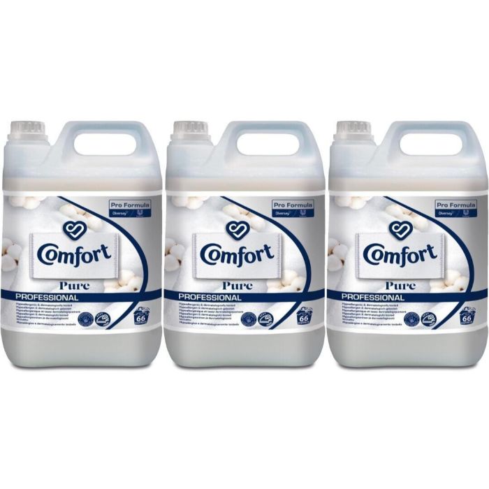 Comfort Pure Professional Fabric Conditioner Pro Formula 66 Washes 5L - Pack of 3