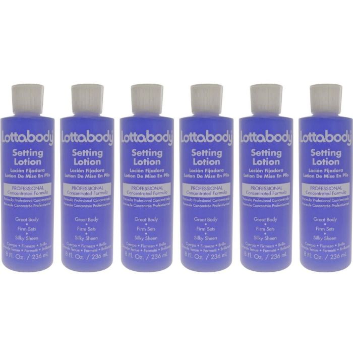 Lottabody Setting Lotion 236ml - Pack of 6