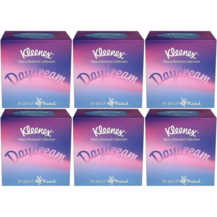 Kleenex Take a Moment Collection Cube Tissues - Pack of 6