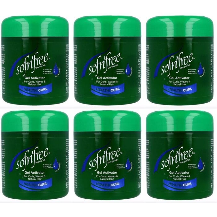 Sofn'Free Curl Activator Gel 500ml - Pack of 6