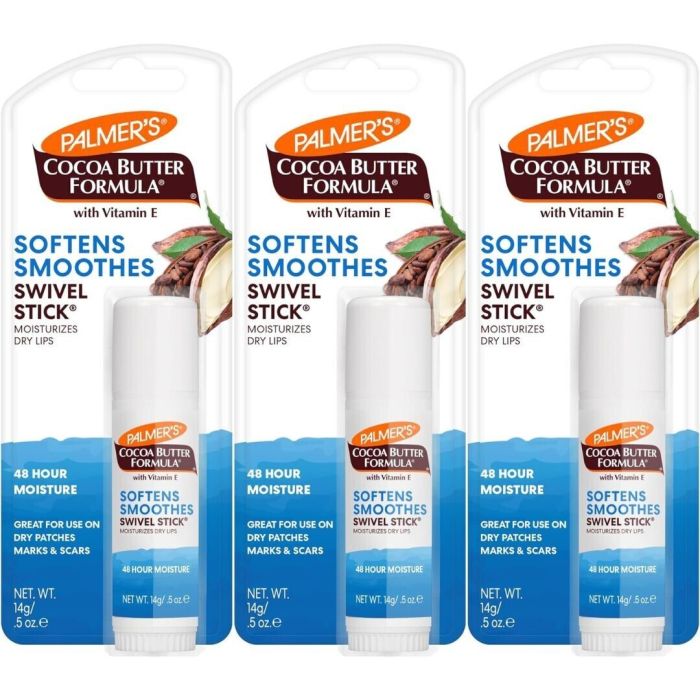 Palmer's Cocoa Butter Swivel Stick 14g - Pack of 3