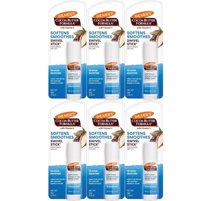 Palmer's Cocoa Butter Swivel Stick 14g - Pack of 6