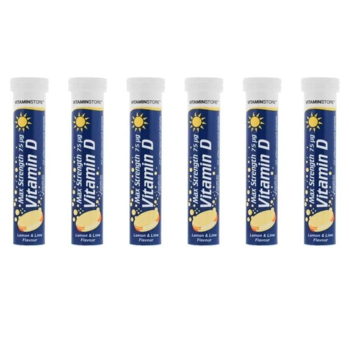Vitamin Store Effervescent Vitamin D - Pack of 6