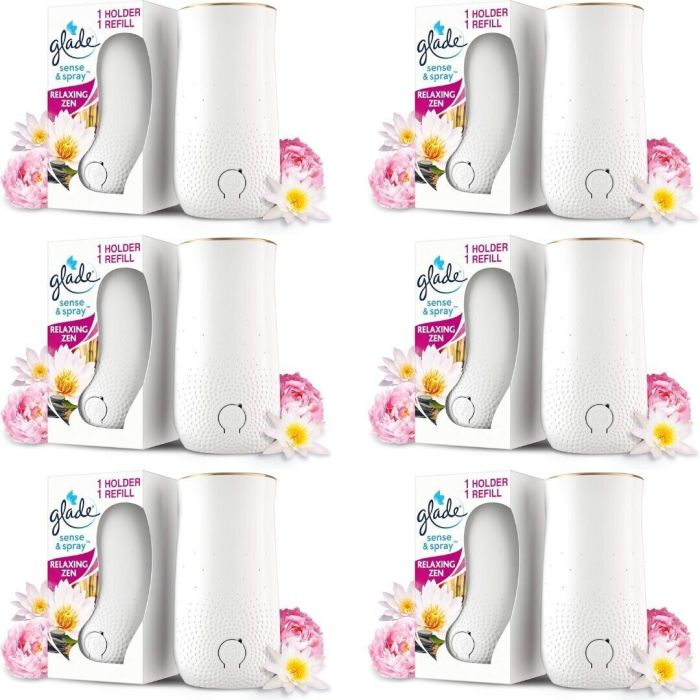 Glade Sense and Spray Holder and Refill Relaxing Zen air freshener 18ml
