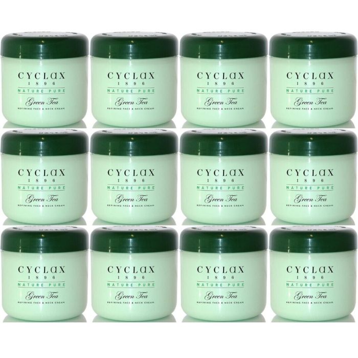 Cyclax Nature Pure Face & Neck Cream Green Tea 100ml - Pack of 12