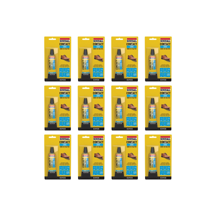 Soudal Contact Liquid Neoprene 50ml - Pack of 12