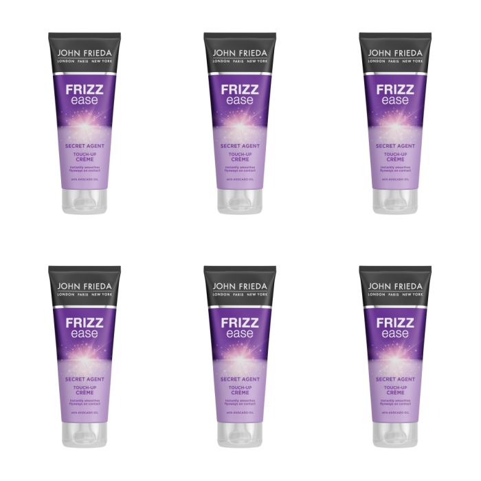 John Frieda Frizz Ease Secret Agent Touch Up Creme 100 ml - Pack of 6