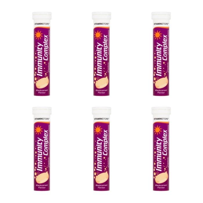 Vitamin Store Effervescent Immunity Complex 20 Tablets - Pack of 6