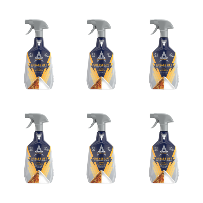 Astonish Specialist Grease Lifter Extra Strength De-Greasing Power 750ML - Pack of 6