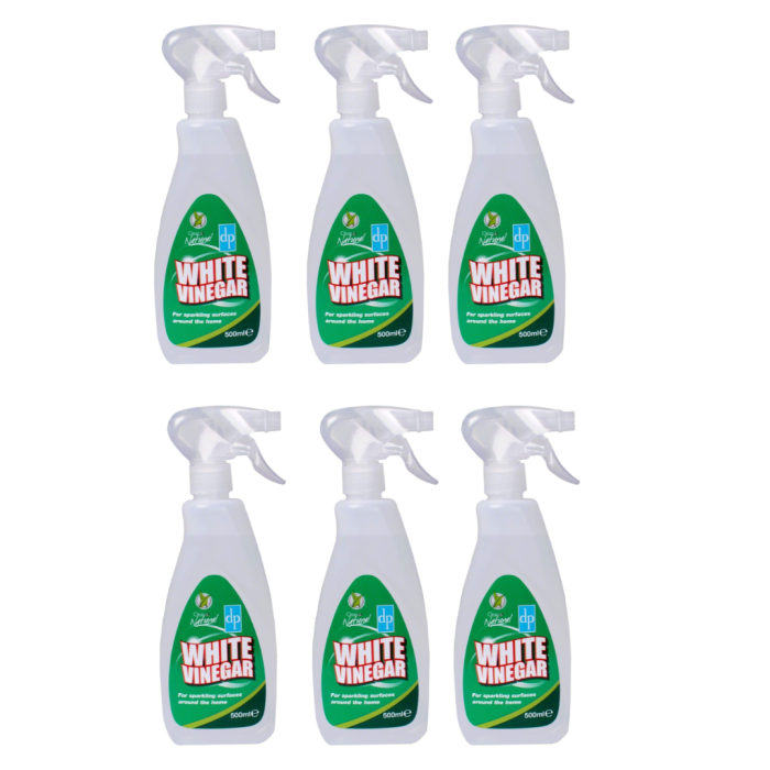 Dri-Pak Clean & Natural White Vinegar Cleaner 500ml - Pack Of 6
