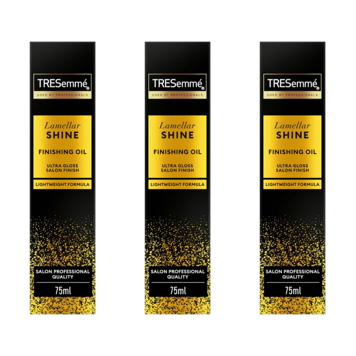 Tresemme Lamellar Shine Ultra Gloss Finishing Hair Oil 75 ML - Pack of 3