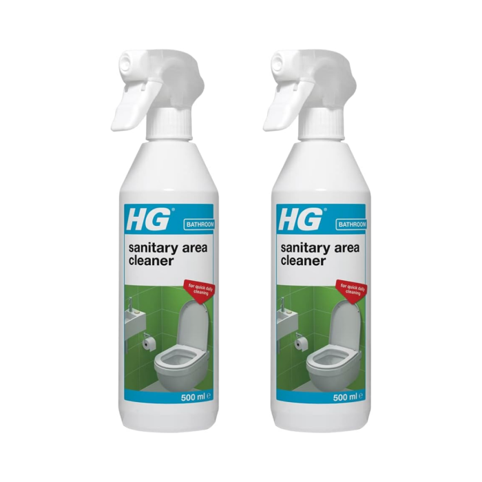 HG Sanitary Bathroom Cleaner Spray Fresh Fragrance 500ml - Pack of 2