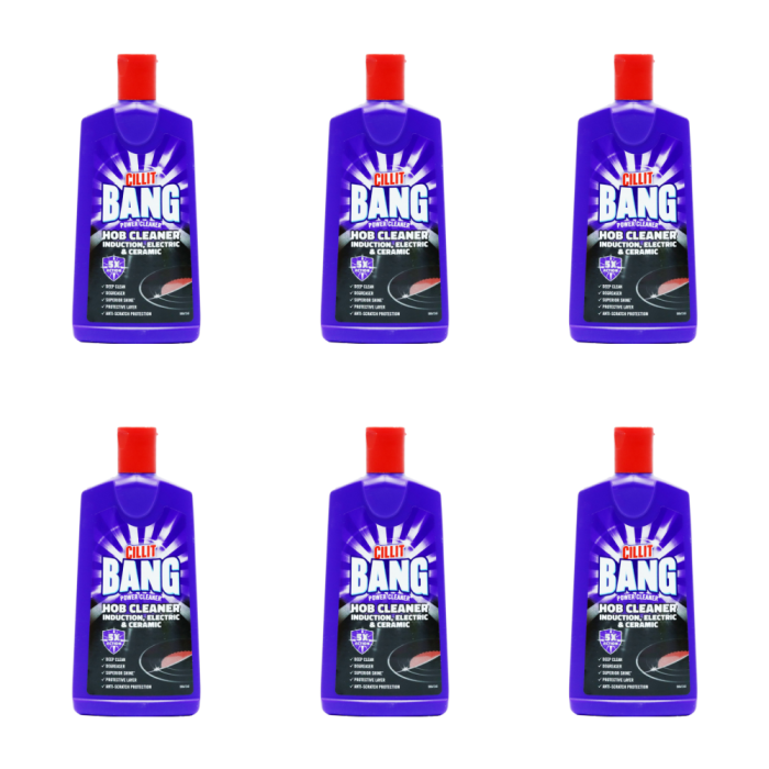 Cillit Bang Hob & Oven Cleaner Power Formula 200ML - Pack of 6