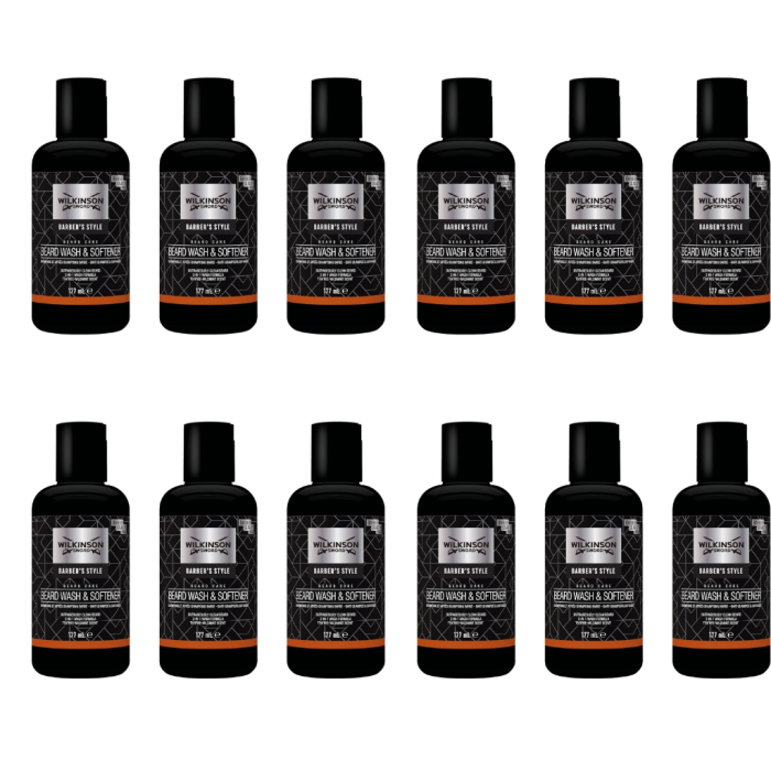 Wilkinson Barber’s Beard Wash 177 ml - Pack of 12