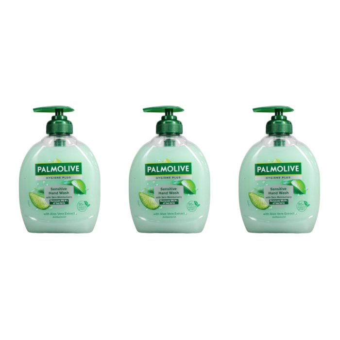 Palmolive Hygiene Plus Sensitive Aloe Vera Hand Wash 300ml - Pack of 3
