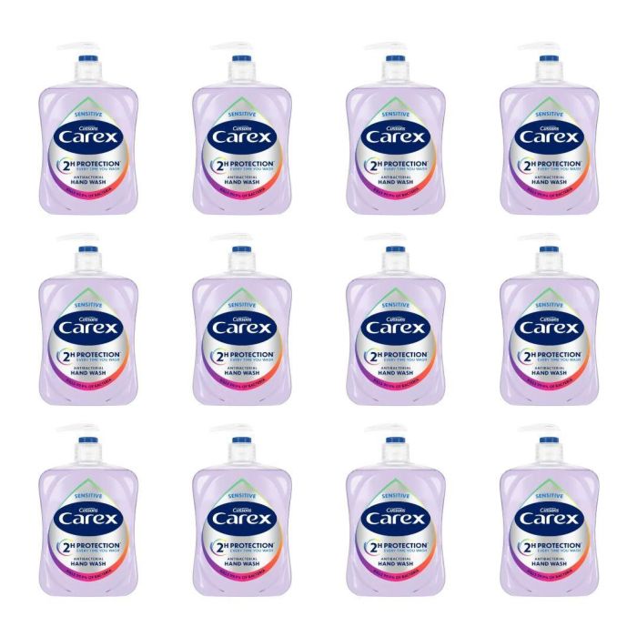 Carex Sensitive Antibacterial Hand Wash 500 ML - Pack of 12