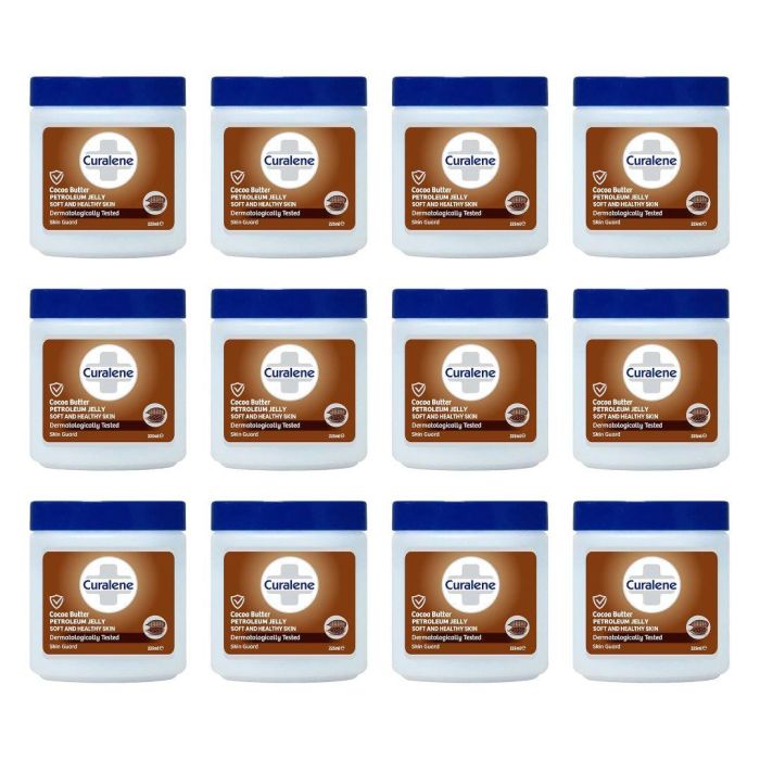Curalene Cocoa Butter Petroleum Jelly 225 ML - Pack of 12
