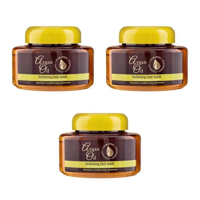 Argan Oil Hydrating Hair Mask 220 ML - Pack of 3