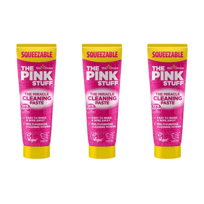 Stardrops The Pink Stuff Squeezable Cleaning Paste 200 G - Pack of 3